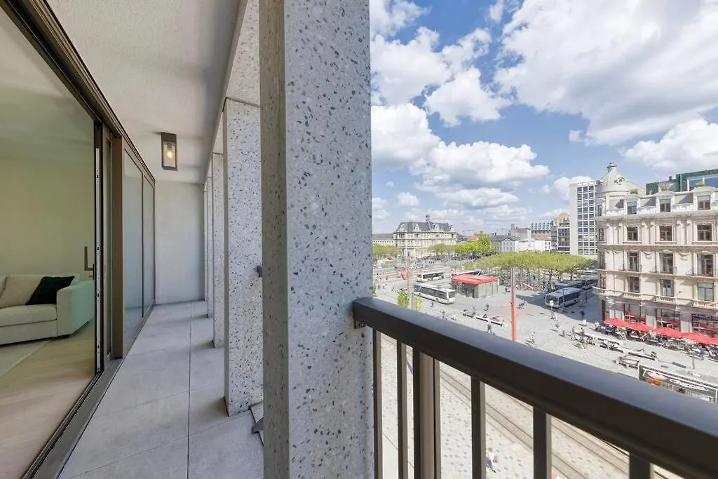 Designer Flat 2Br - Central Daire Anvers Belçika